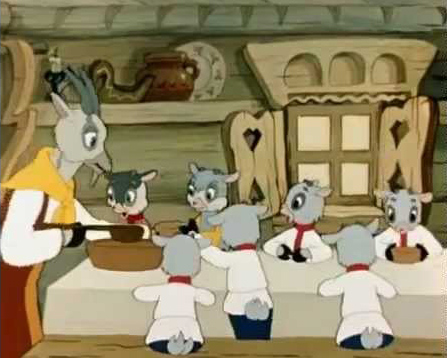 The Wolf and the Seven Little Kids (Волк и семеро козлят), 1957