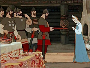 The Tale of the Dead Princess and the Seven Knights (Сказка о мёртвой царевне и семи богатырях), 1951